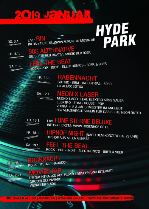 Hyde Park Fürstenauer Weg 128 49090 Osnabrück