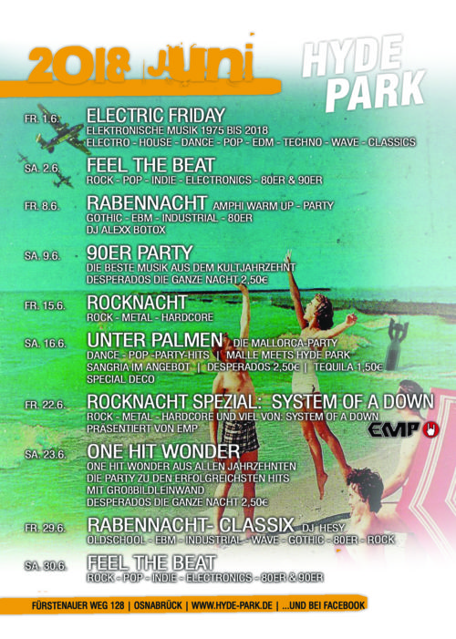 Hyde Park Fürstenauer Weg 128 49090 Osnabrück